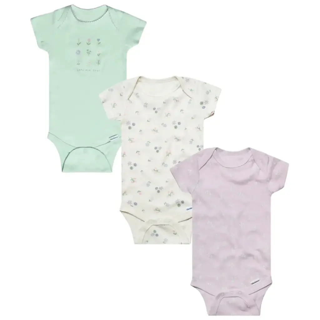 Gerber Onesies 3pk Love & Hugs