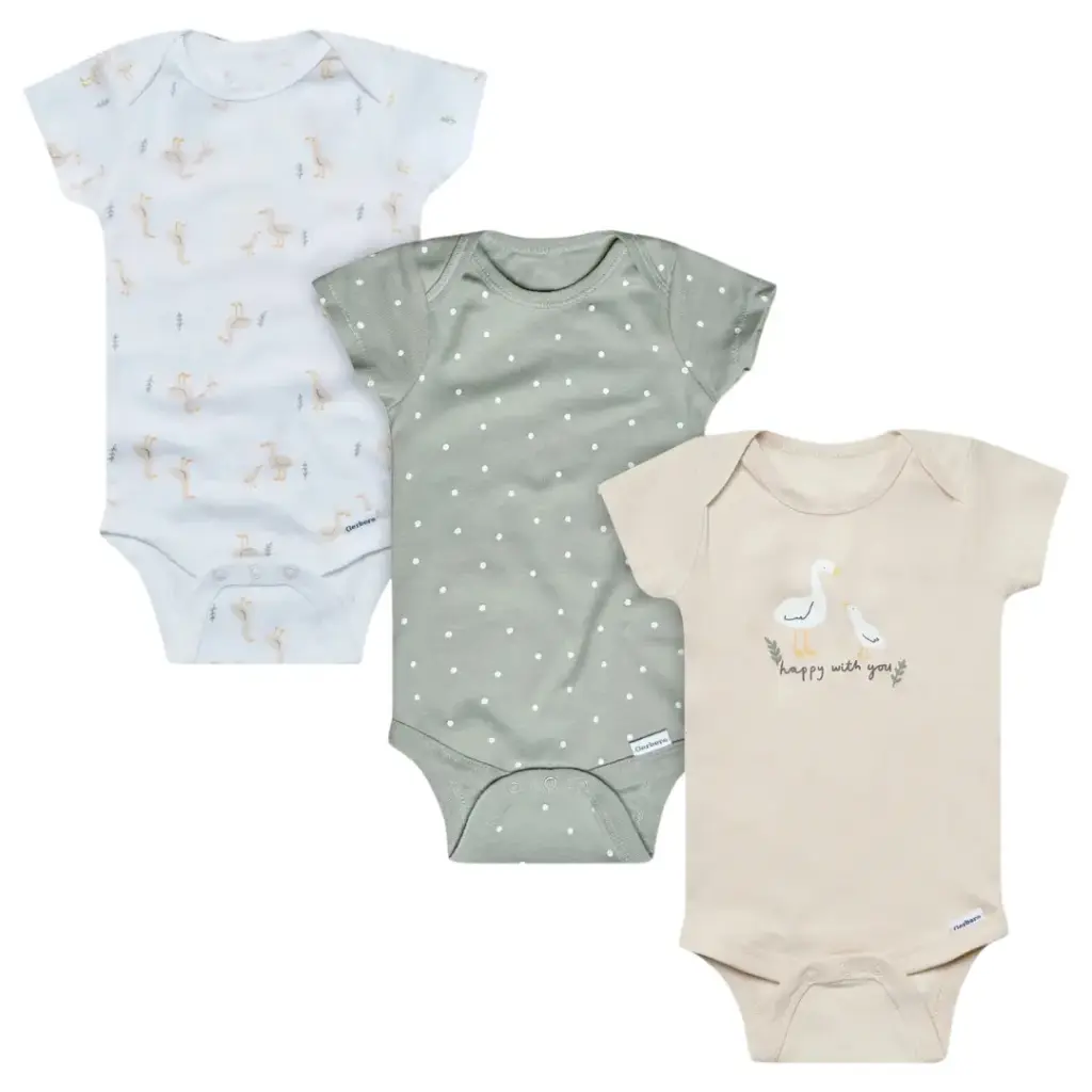 Gerber Onesies 3pk Goose