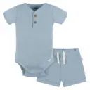 Gerber Bodysuit & Shorts Set Blue