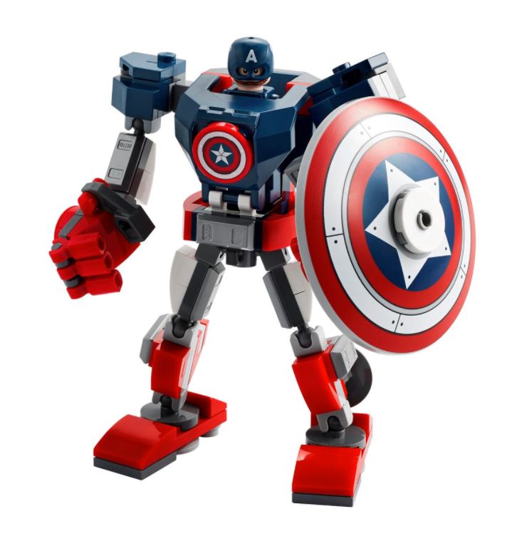 Lego Super Heroes Captain America Mech Amor