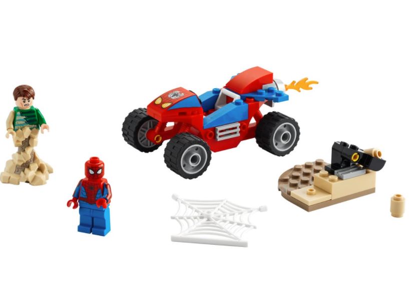 Lego Super Heroes Spiderman and Sandman Showdown