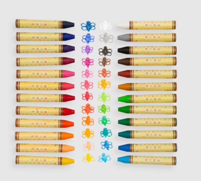 Brilliant Bee Crayons 24pk