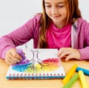 Rainbow Sparkle Glitter Glue 6pk