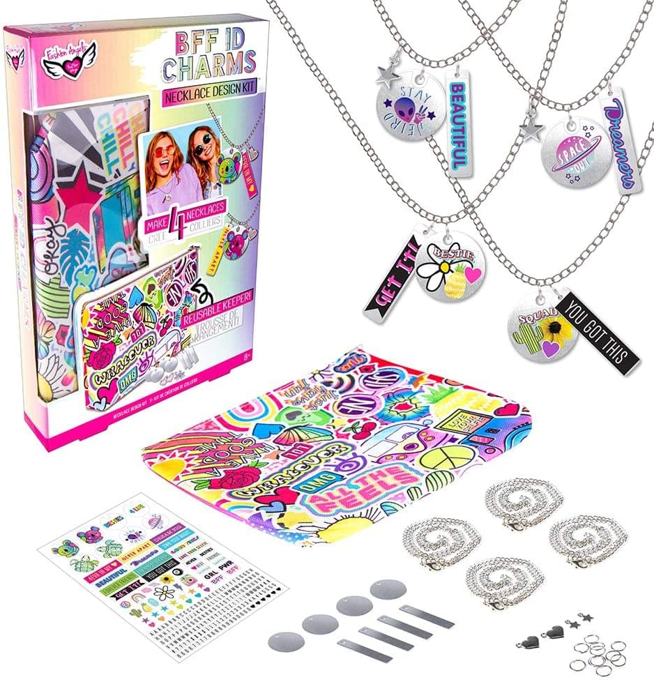 BFF ID Charms - Necklace Design Kit &amp; Keeper Pouch