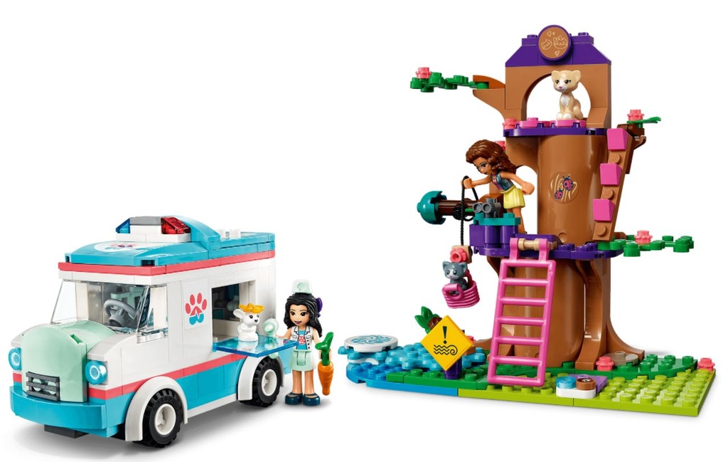Lego Friends Vet Clinic Ambulance