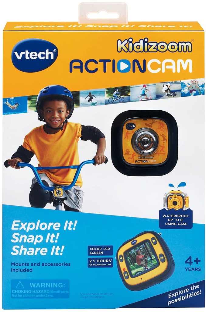 vtech action cam accessories