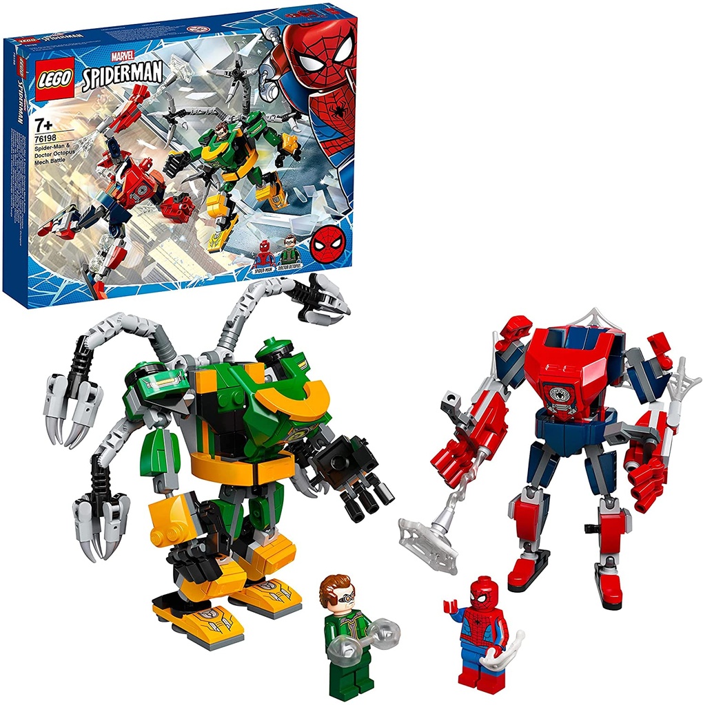 Lego Super Heroes Spider-Man & Doctor Octopus Double Mech Battle