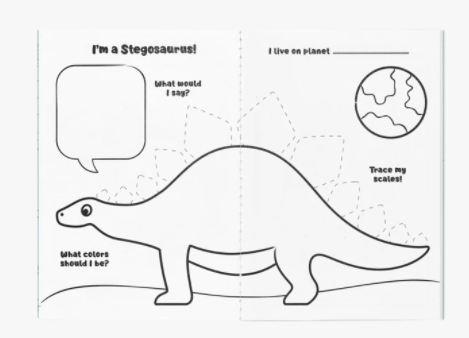 Dinosaurs in Space Activity Kit