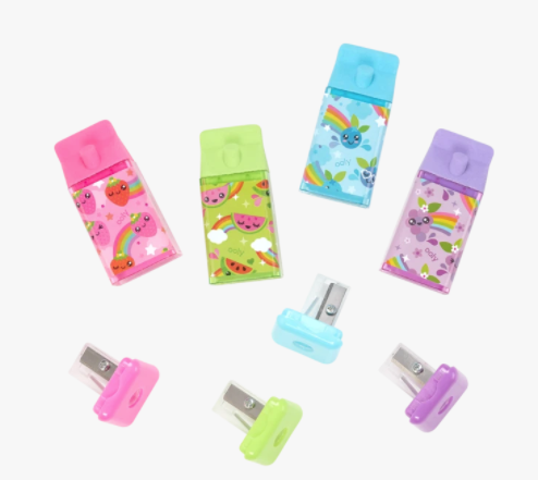 Lil Juicy Box Scented Eraser & Sharpener