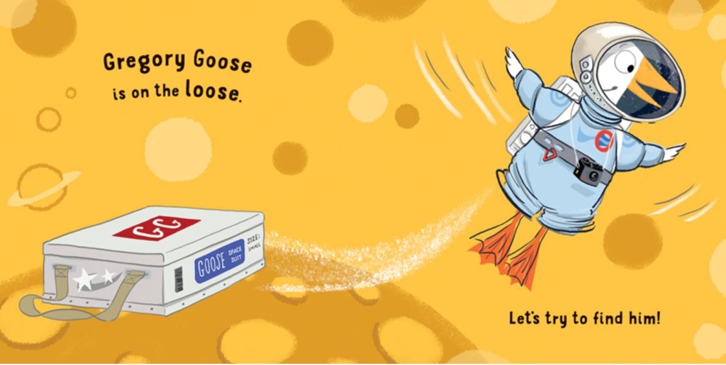 Greogory Goose on The Moon