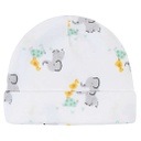 Caps 4pk 0-6M Baby Animals