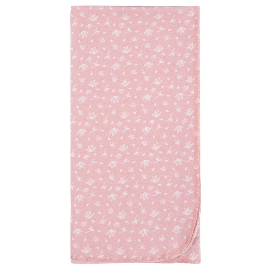 Pink Safari 5pk Flannel Blanket