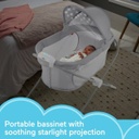 Soothing View Bassinet Rainbow Showers