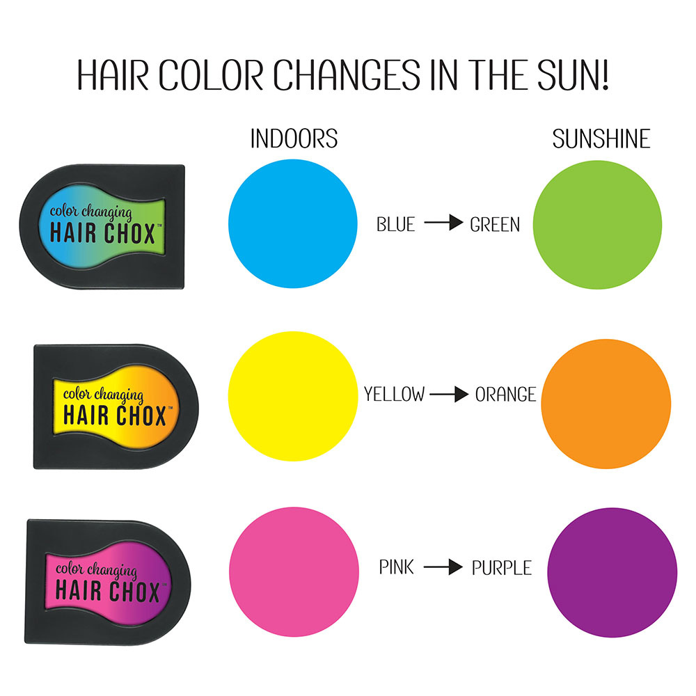 Color Changing Hair Chox Hair Styling Kit