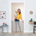 Retractable Mesh Doorway Gate