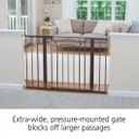 Safety 1st Décor Easy Install Tall &amp; Wide Gate