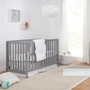 Colby 4-in-1 Low Profile Convertible Crib Grey