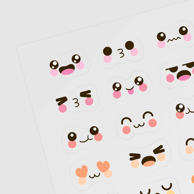 Itsy Bitsy Stickers - Cute Expressions