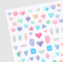 Itsy Bitsy Stickers - Glitter Gem