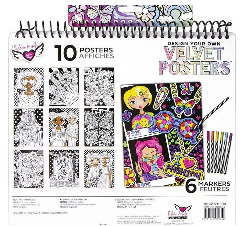Design Your Own Velvet Poster Portfolio