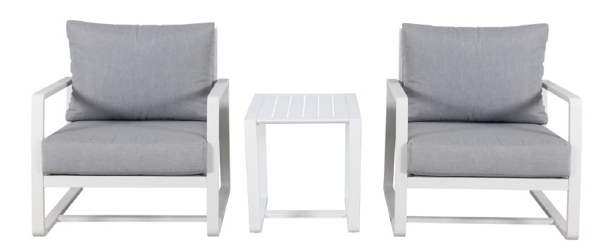 Cali Lounge Chair White