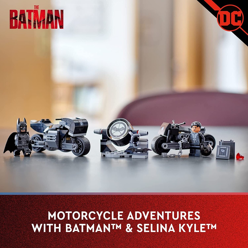 Lego Super Heroes Batman & Selina Kyle Motorcyle Pursuit