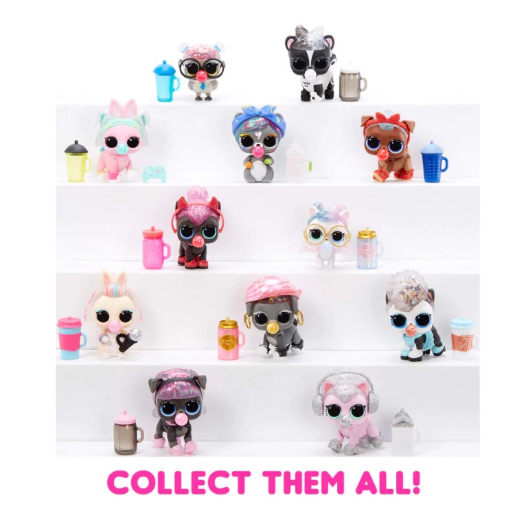 L.O.L. Surprise Glitter Color Change Pets Asst