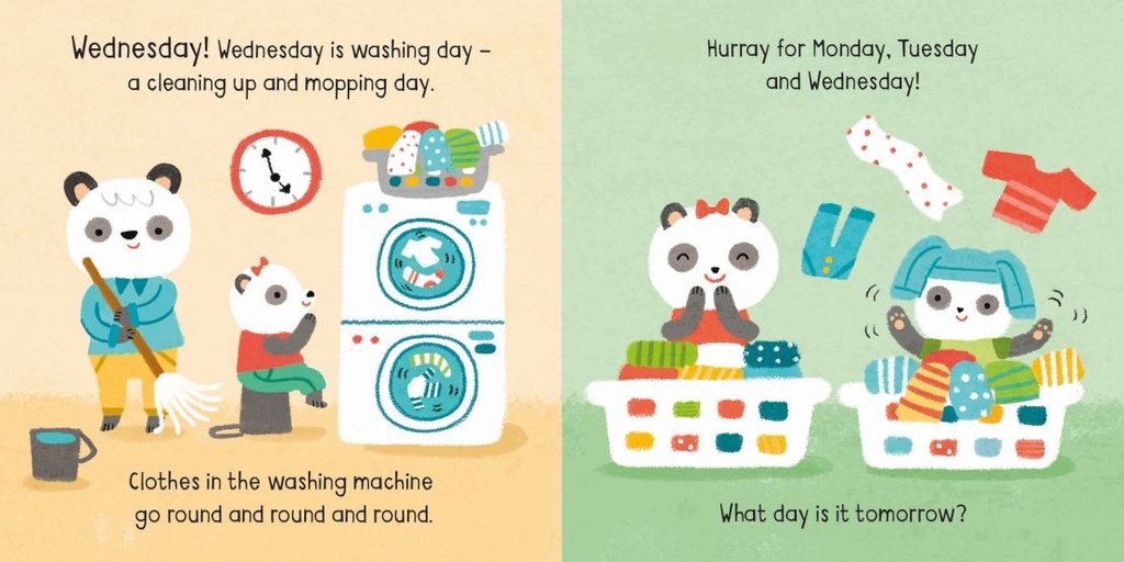 Little Board Books: Days of The Week