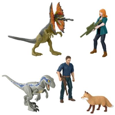 Jurassic World Human & Dino Set Asst
