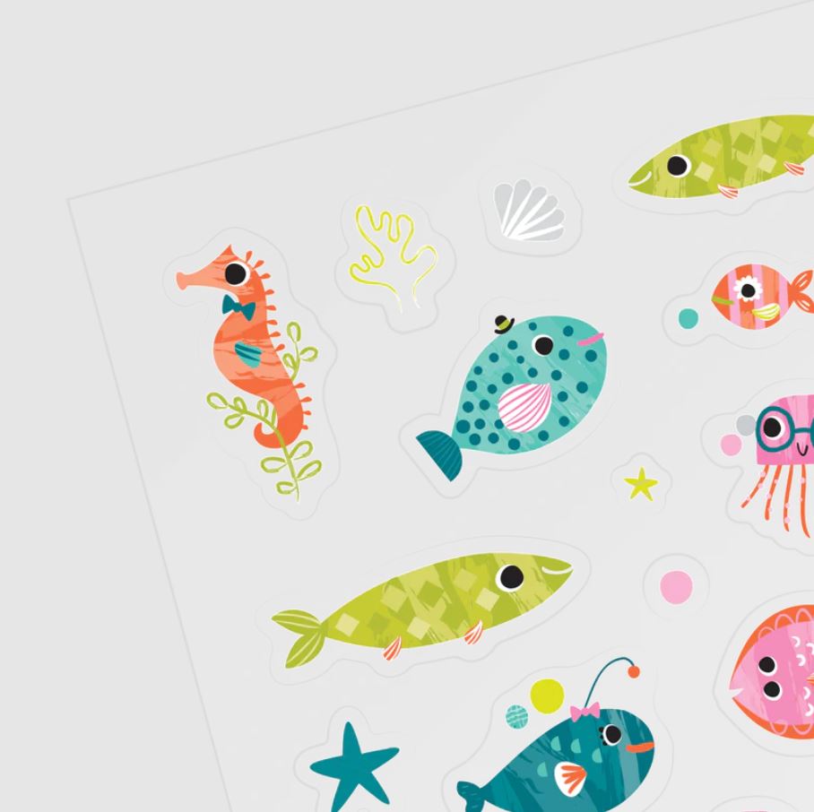 Itsy Bitsy Stickers - Ocean Buddies