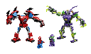 Lego super Heroes Marvel Spider-Man & Green Goblin Mech Battle