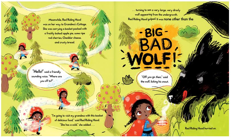 Red Riding Hood and the Three Billy Goats Gruff