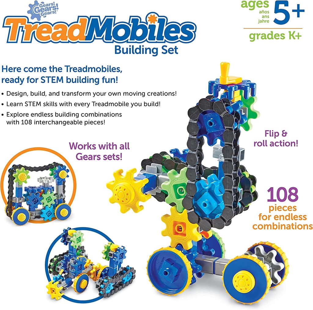 Gears! Gears! Gears! Treadmobiles