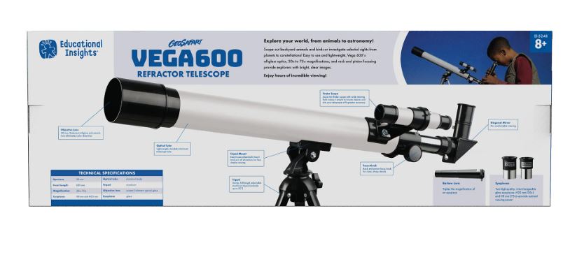 GeoSafari Vega 600 Refractor Telescope