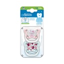 Dr. Brown's Prevent Pacifier 0-6m Pink