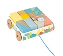 Pure Pull-Along Blocks Cart