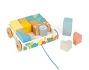 Pure Pull-Along Blocks Cart