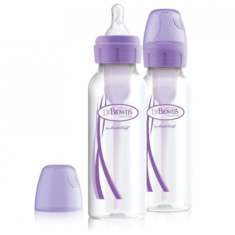 Dr. Brown's Options 8oz Bottle 2-Pack Purple
