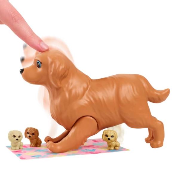 Barbie Doll & Puppies Playset