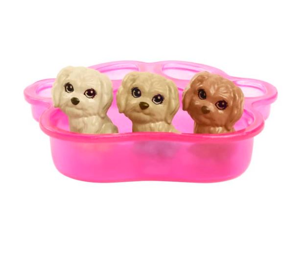 Barbie Doll & Puppies Playset