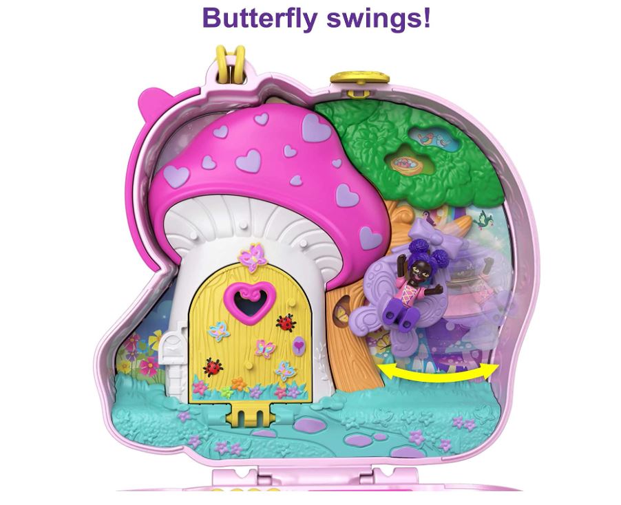 Polly Pocket Big Pocket World Compact Unicorn Fantasy Teaparty