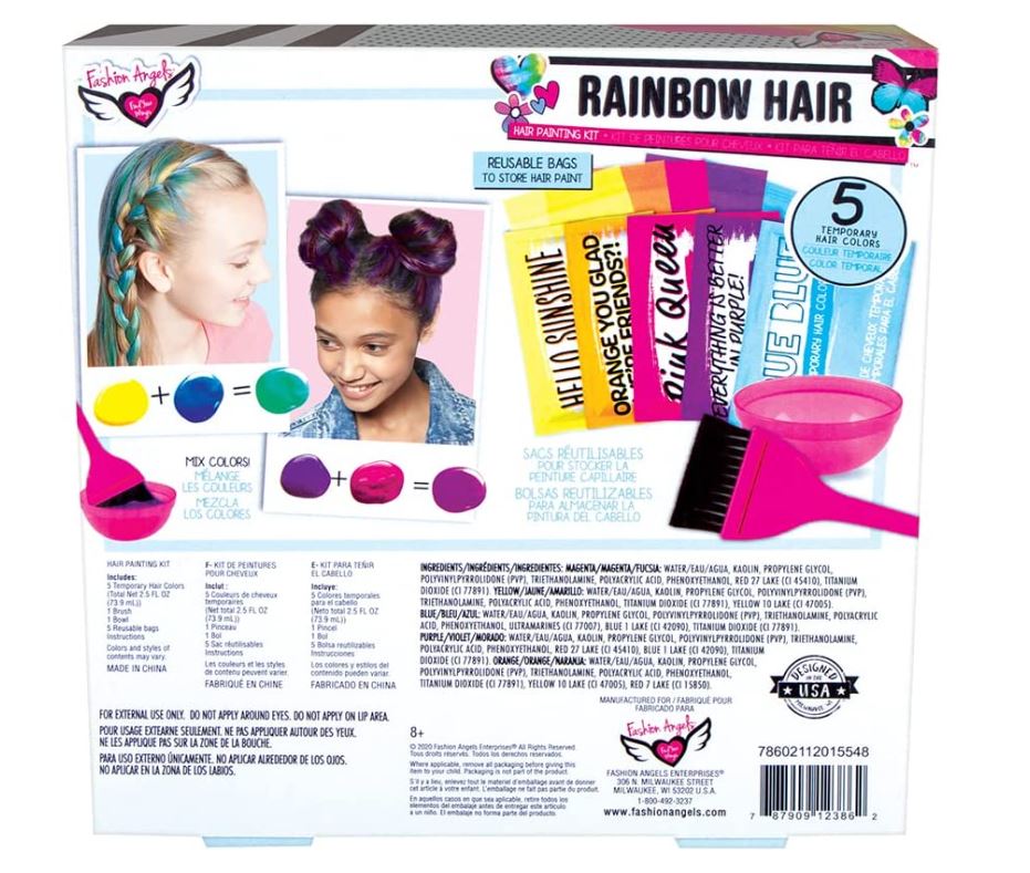 Rainbow Hair Painting Kit