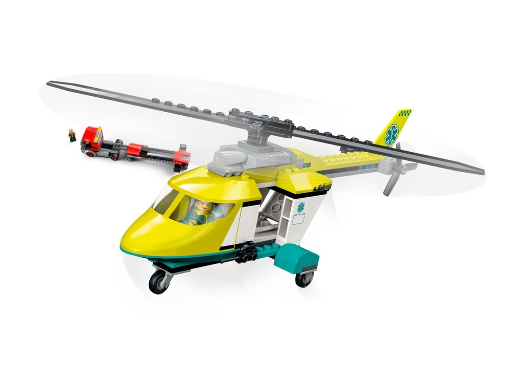 LEGO City Rescue Helicopter Transport