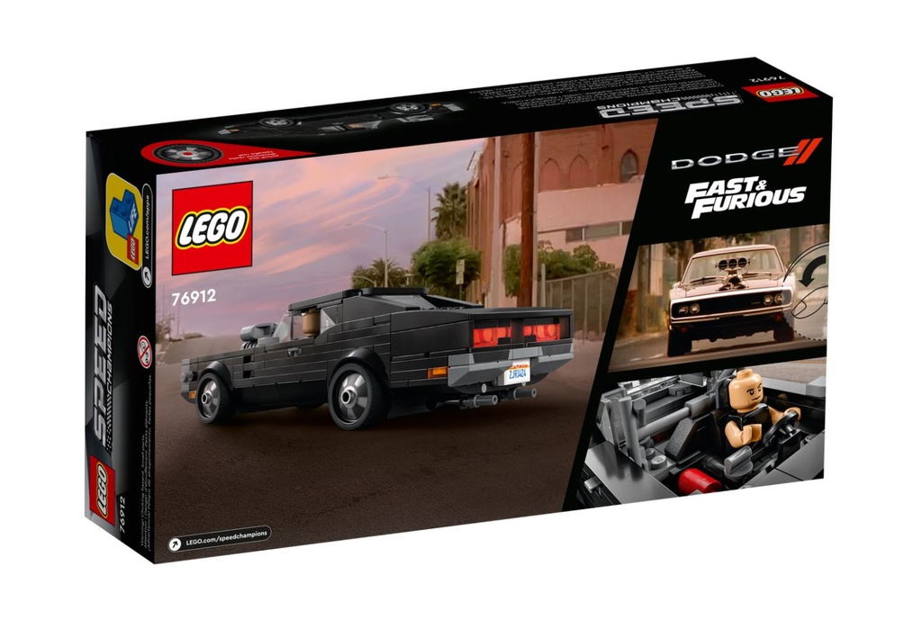 Lego Speed Campions Fast & Furious 1970 Dodge Charger R/T