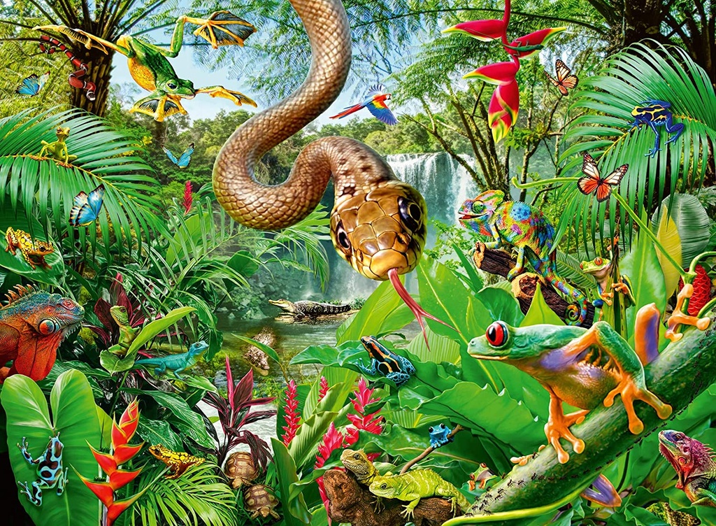 Reptile Resort 300 pc Puzzle