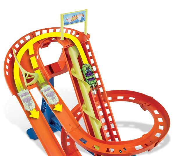 Hot Wheels City Roller Coaster Rally