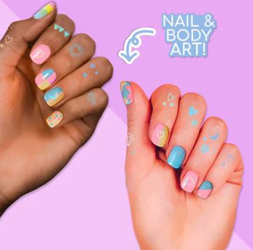 Rainbow Nails Design Kit