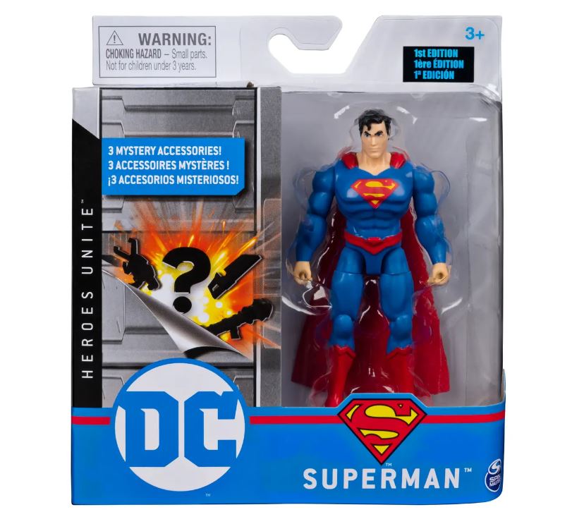 DC Basic Figure 4in Assorted