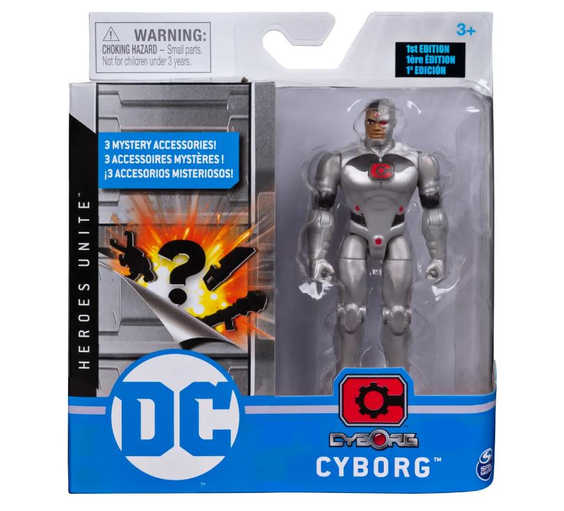 DC Basic Figure 4in Assorted