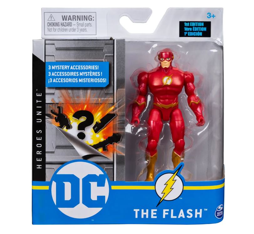 DC Basic Figure 4in Assorted